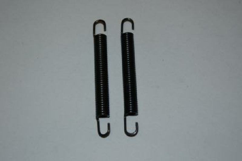 Exhaust spring, black, 57mm, 2 pcs.