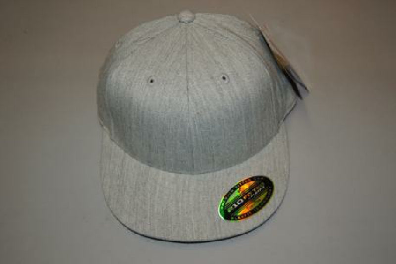 Flexfit 210 Fitted Cap Heather Grey