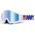 100% Accuri Goggle Clear Lens White