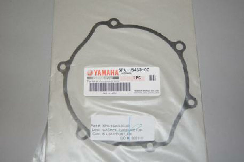 Gasket at side cover/sprocket, Yamaha 85