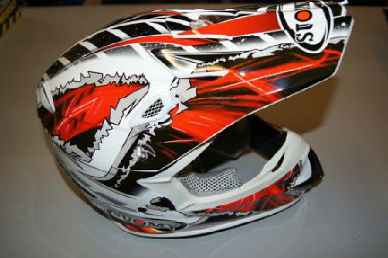 Suomy kask Mr Jump Muddy Red S