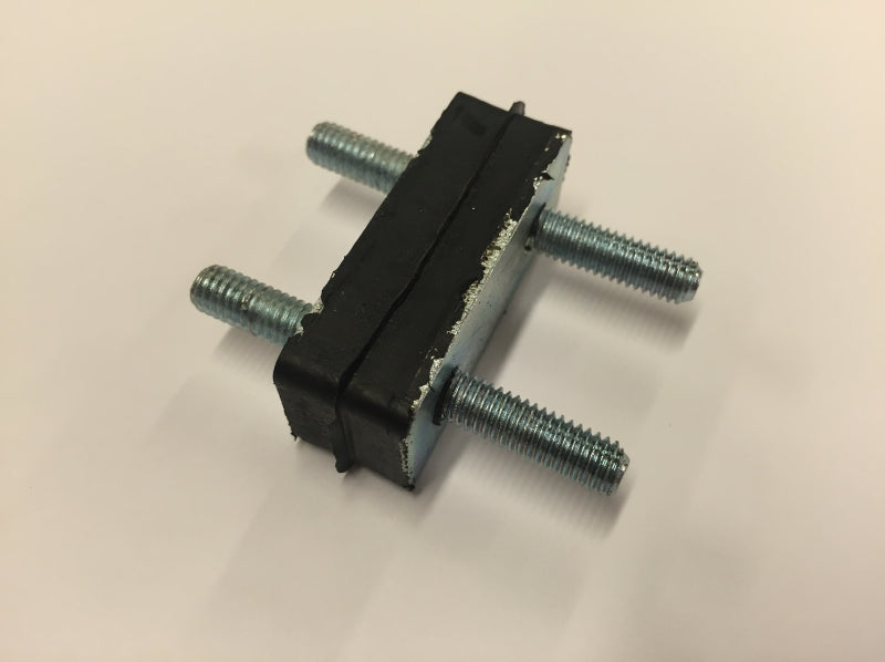 Rubber mount at ignition JRM, with supports