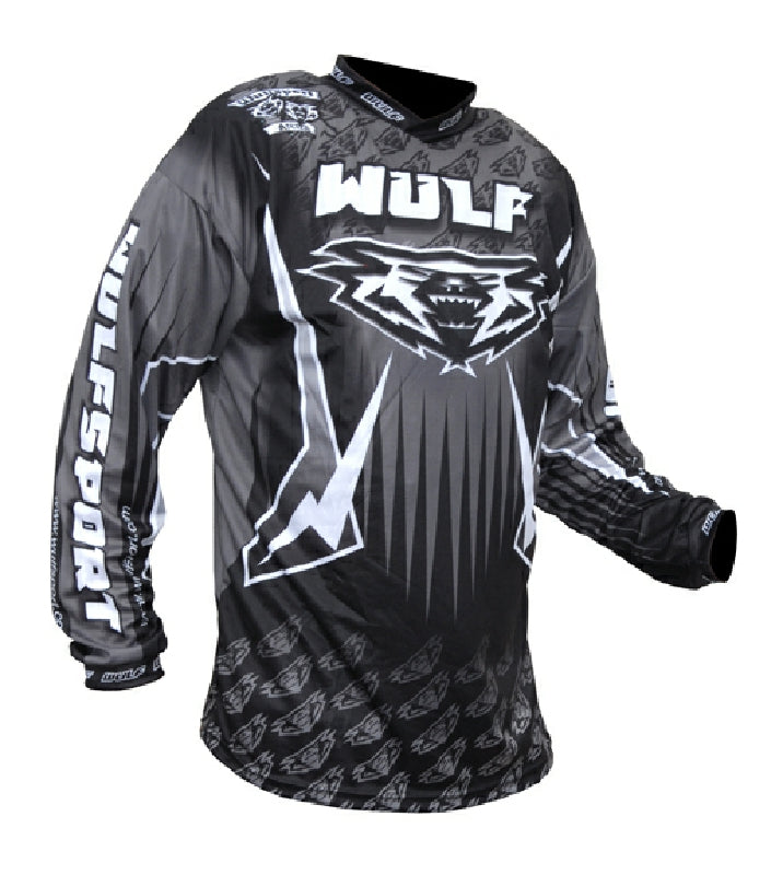 Wulf Shirt für Erwachsene, Gr. XL, schwarz