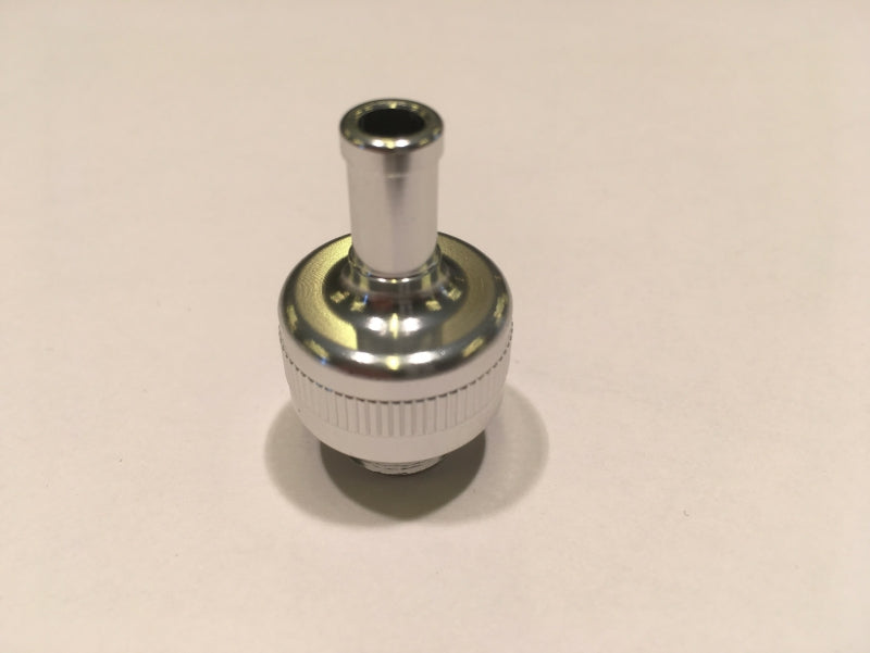 Blixt stud 1 inlet silver