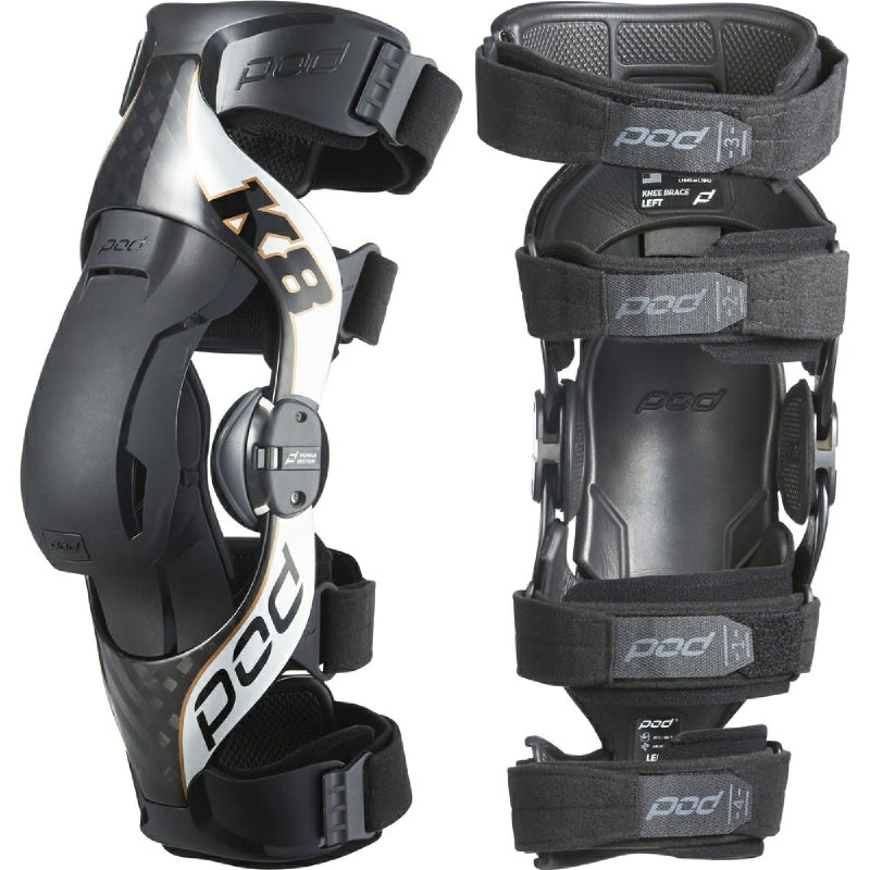 Pod K8 2.0 knee protector set, carbon, medium
