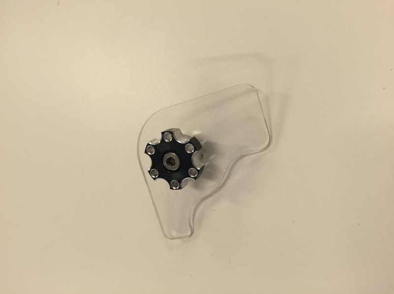 Topplade med møtrik Alu Gashåndtag