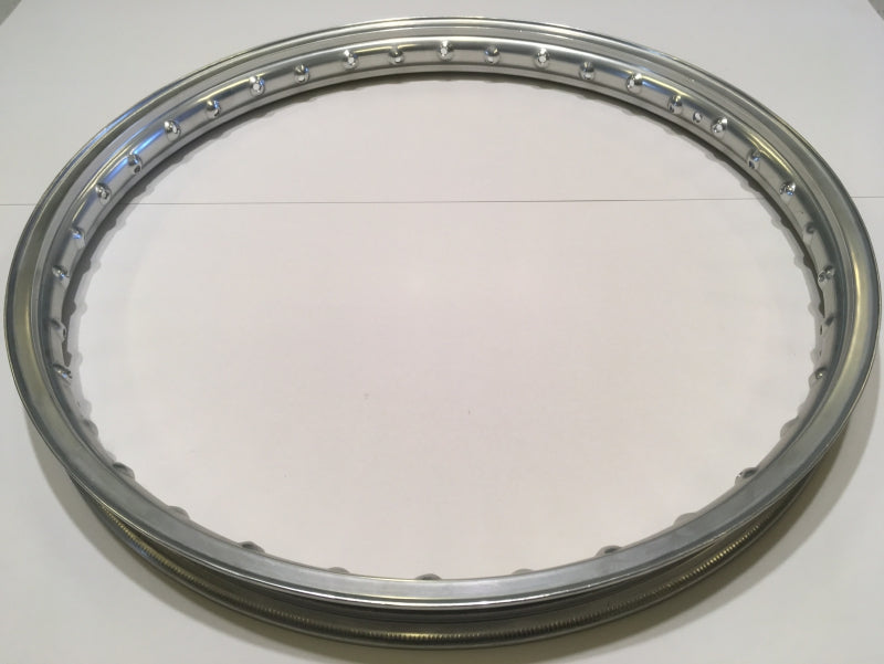 Morad Vorderfelge 1.60x23" 36H, silber eloxiert