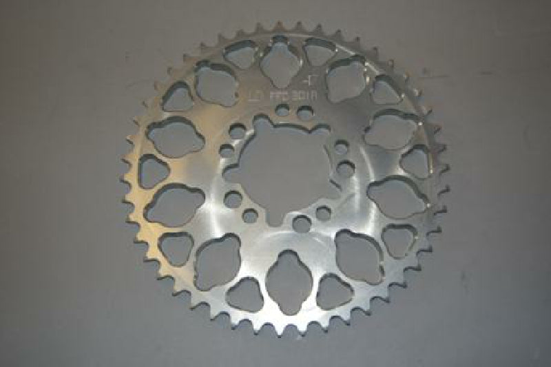 Rear sprocket 49T LD 80cc silver