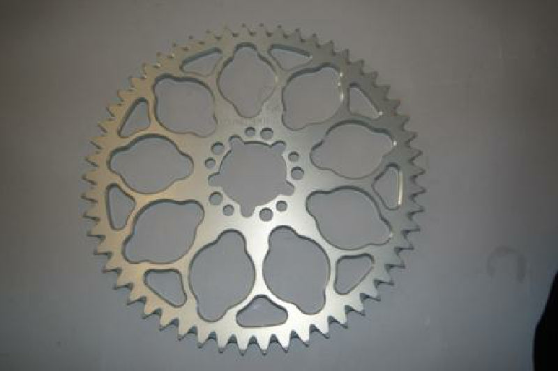 Rear sprocket 53T LD 500cc silver