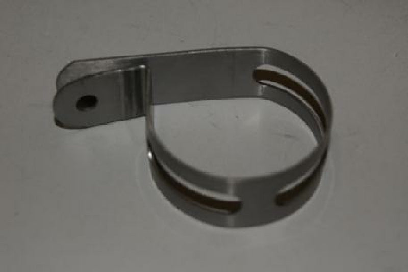 P-Clamp, Edelstahl, erleichtert, 8/6mm Loch